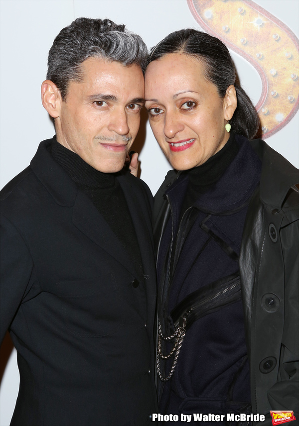 Ruben Toledo and Isabel Toledo attends the Broadway Opening Performance of 'Side Show Photo