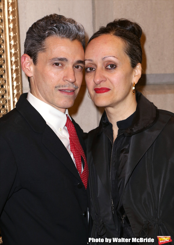 Ruben Toledo and Isabel Toledo attend the Broadway Opening Night Performance of 'The  Photo