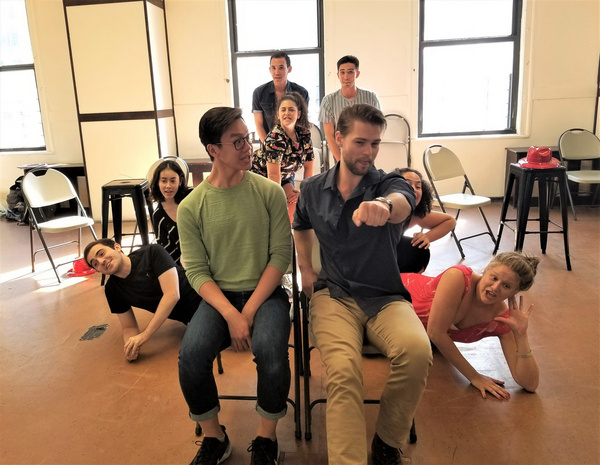 Photo Flash: Inside Rehearsals for GATSBY: A NEW MUSICAL at NY Summerfest 2019 Image