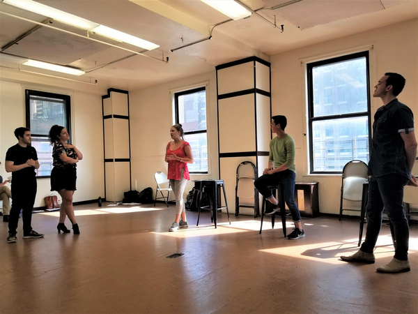 Photo Flash: Inside Rehearsals for GATSBY: A NEW MUSICAL at NY Summerfest 2019 Image