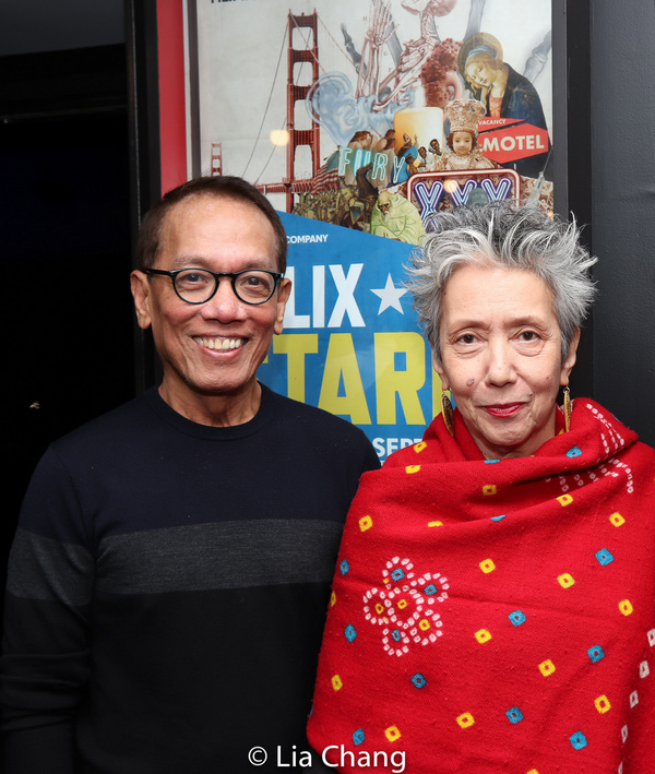 Photo Flash: Jessica Hagedorn, Ching Valdes-Aran, Alan Ariano And More Celebrate FELIX STARRO Opening Night Image