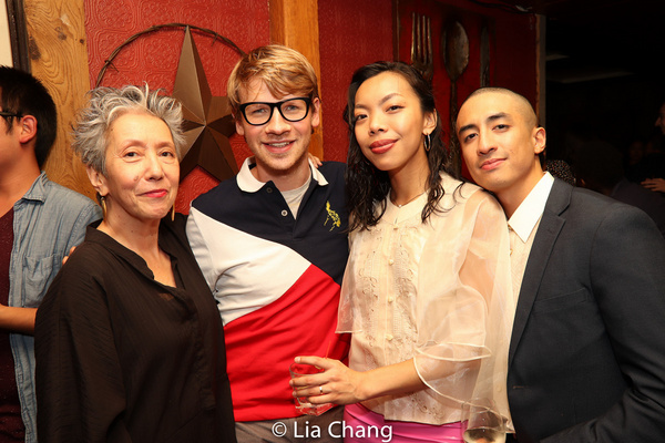 Photo Flash: Jessica Hagedorn, Ching Valdes-Aran, Alan Ariano And More Celebrate FELIX STARRO Opening Night Image