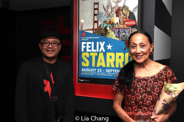 Photo Flash: Jessica Hagedorn, Ching Valdes-Aran, Alan Ariano And More Celebrate FELIX STARRO Opening Night Image