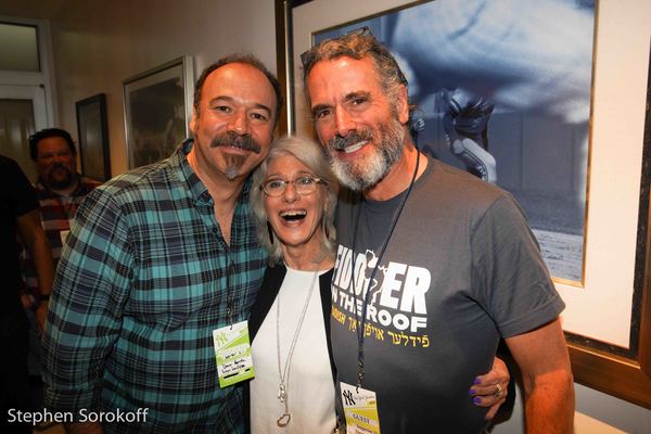 Photo Coverage: The Cast of FIDDLER ON THE ROOF IN YIDDISH Sings the National Anthem at Yankee Stadium Image