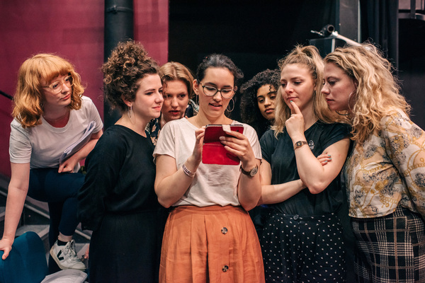 Photo Flash: Inside Rehearsal For PRIDE AND PREJUDICE* (*SORT OF) at Bristol Old Vic  Image