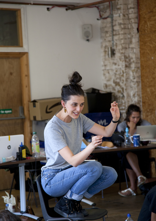 Photo Flash: Inside Rehearsal For ANNA BELLA EEMA at Arcola Theatre Image
