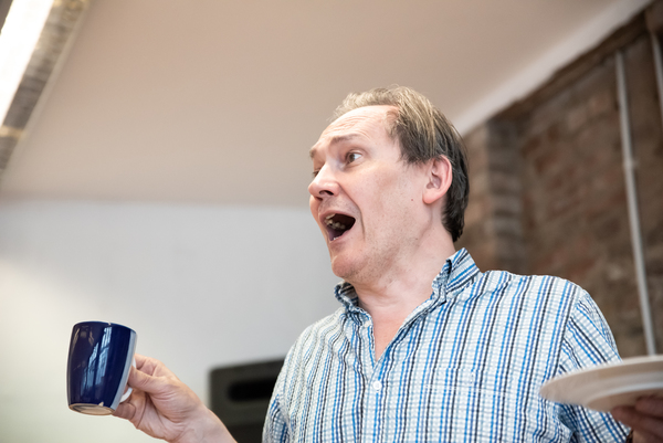 Photo Flash: Inside Rehearsal For THE PERMANENT WAY at The Vaults Image