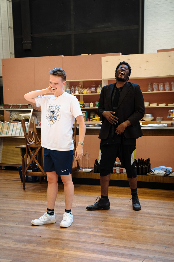 Photo Flash: In Rehearsal with 'MASTER HAROLD'...AND THE BOYS Image
