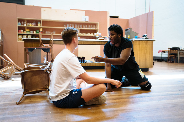 Photo Flash: In Rehearsal with 'MASTER HAROLD'...AND THE BOYS Image