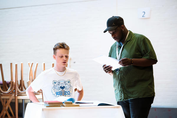 Photo Flash: In Rehearsal with 'MASTER HAROLD'...AND THE BOYS Image