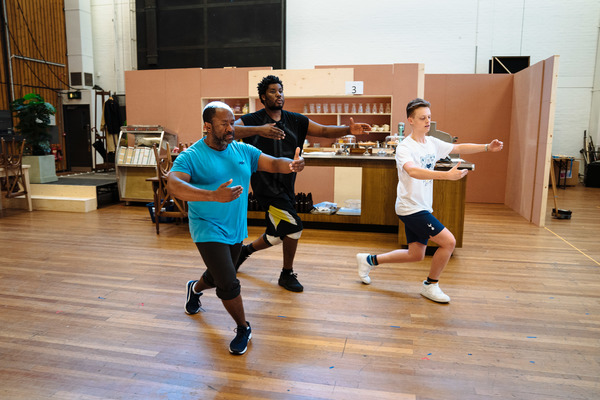 Photo Flash: In Rehearsal with 'MASTER HAROLD'...AND THE BOYS Image