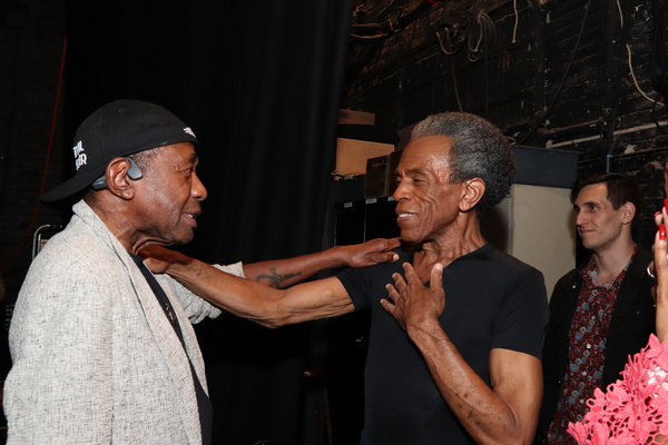Photo Flash: Ben Vereen Visits HADESTOWN Image
