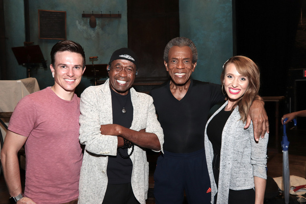 Photo Flash: Ben Vereen Visits HADESTOWN Image