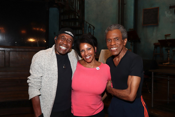 Photo Flash: Ben Vereen Visits HADESTOWN Image
