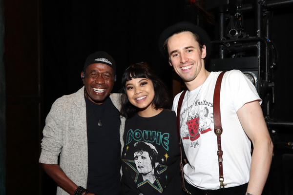 Photo Flash: Ben Vereen Visits HADESTOWN Image