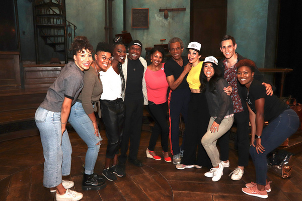 Photo Flash: Ben Vereen Visits HADESTOWN Image