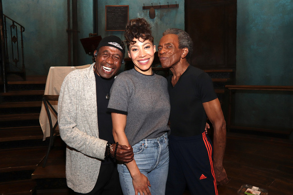 Photo Flash: Ben Vereen Visits HADESTOWN Image