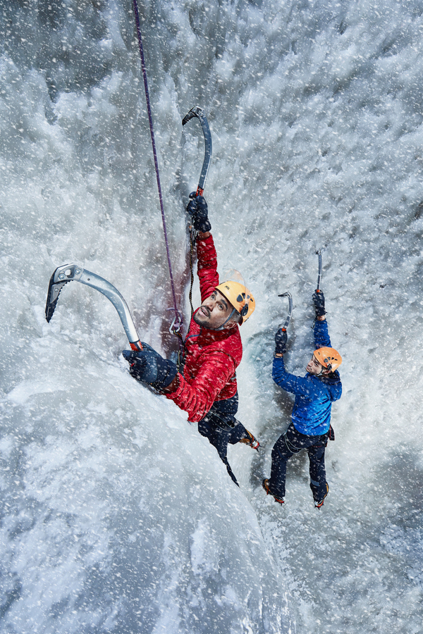Photo Flash: Actors Prep for TOUCHING THE VOID Image