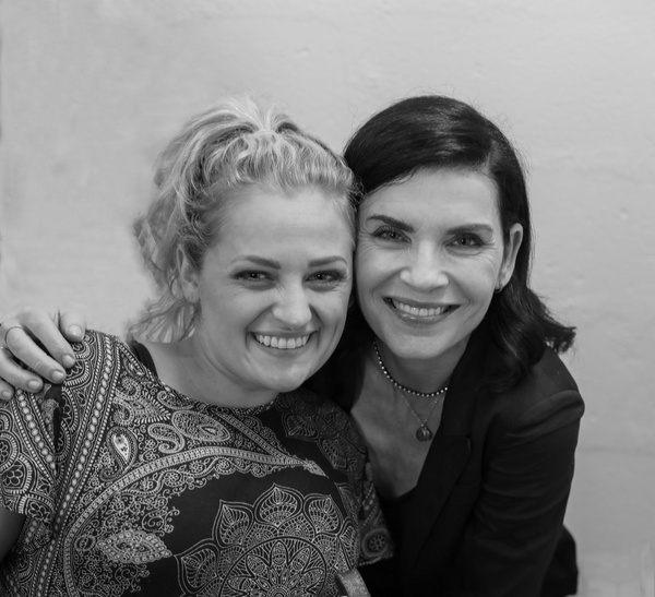 Photo Flash: Alan Cumming and Julianna Margulies Stop By OKLAHOMA! Image