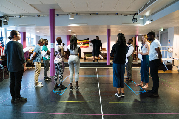 Photo Flash: Inside Rehearsal For THE LAST KING OF SCOTLAND at Sheffield Theatres Image
