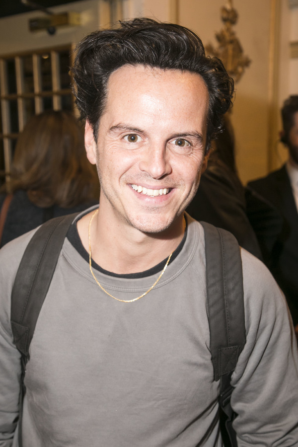 Andrew Scott after the curtain call Photo