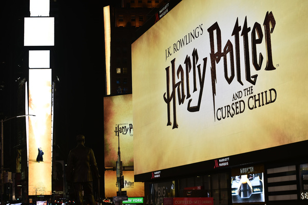 Photos/Video: HARRY POTTER AND THE CURSED CHILD Takes Over Times Square For All New Promo Image