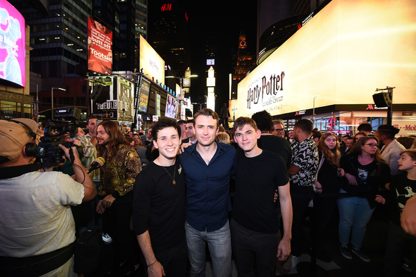 Photos/Video: HARRY POTTER AND THE CURSED CHILD Takes Over Times Square For All New Promo Image