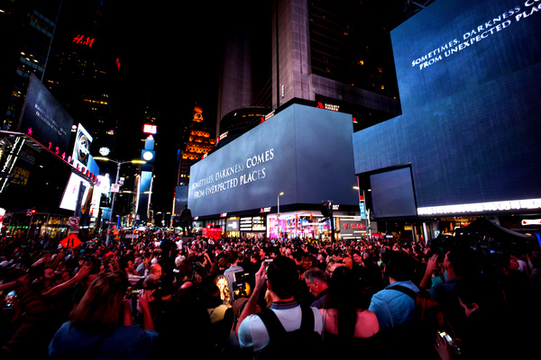 Photos/Video: HARRY POTTER AND THE CURSED CHILD Takes Over Times Square For All New Promo Image
