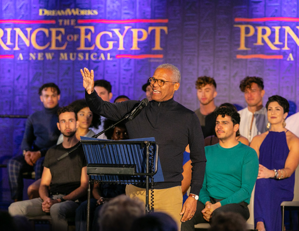 Photo Flash: Inside The Press Launch For THE PRINCE OF EGYPT  Image