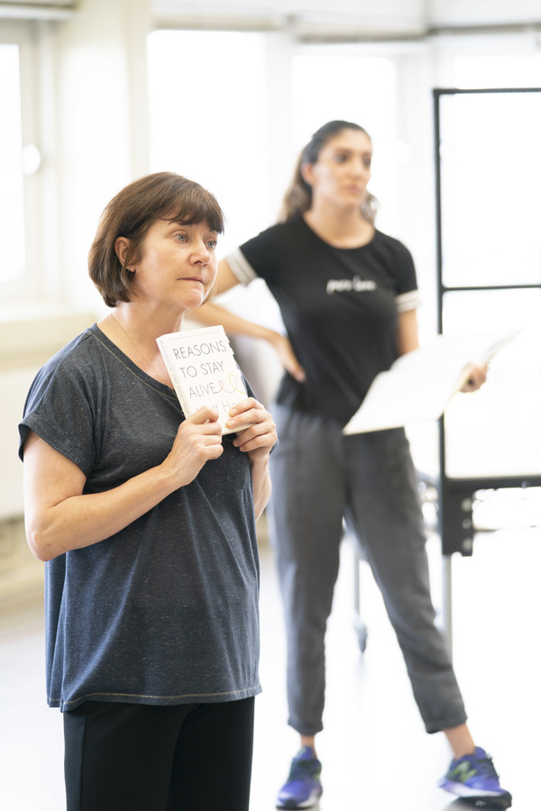 Photo Flash: Inside Rehearsal For REASONS TO STAY ALIVE Image