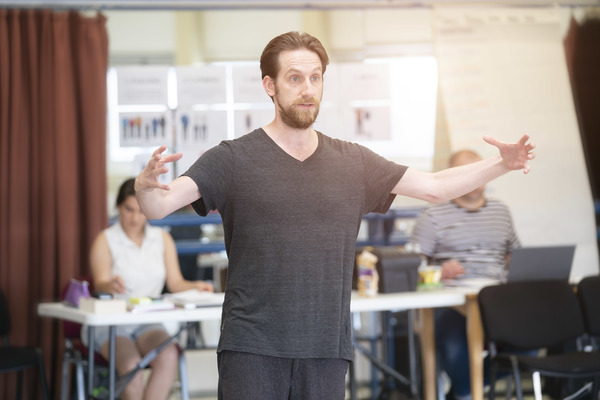 Photo Flash: Inside Rehearsal For REASONS TO STAY ALIVE  Image