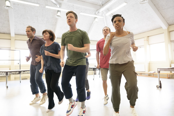 Photo Flash: Inside Rehearsal For REASONS TO STAY ALIVE  Image