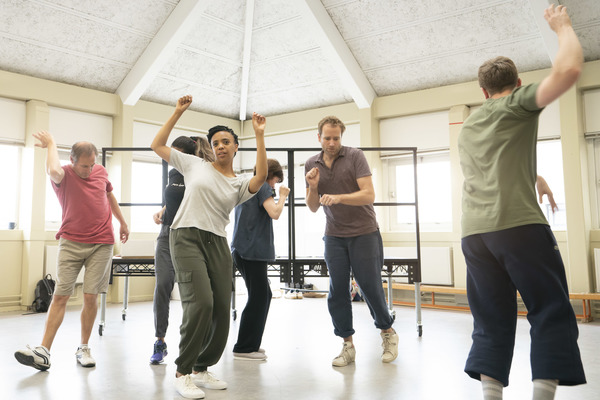 Photo Flash: Inside Rehearsal For REASONS TO STAY ALIVE Image