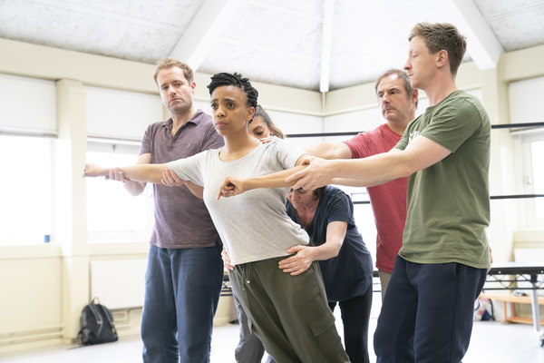 Photo Flash: Inside Rehearsal For REASONS TO STAY ALIVE  Image