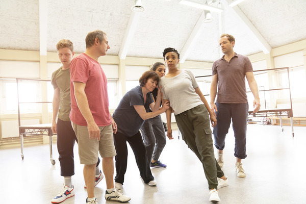 Photo Flash: Inside Rehearsal For REASONS TO STAY ALIVE  Image