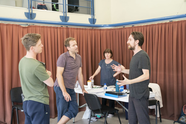 Photo Flash: Inside Rehearsal For REASONS TO STAY ALIVE Image