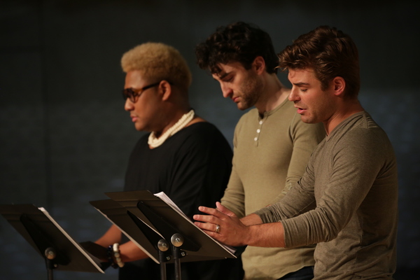 Roger Q. Mason, Charlie Thurston, and Garrett Clayton
 Photo