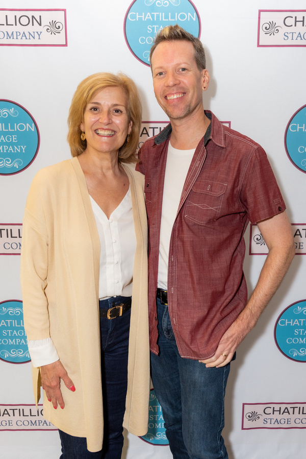 Karen Mason and Eugene Ebner  (Photo by Russ Rowland)   Photo