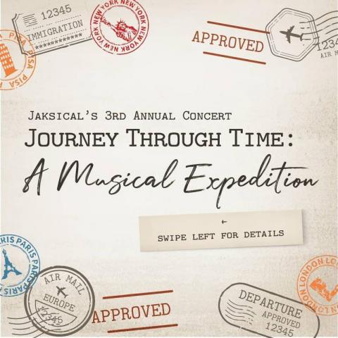 BWW Previews: Embark on A Musical Journey with JAKSICAL's JOURNEY THROUGH TIME 3 Concert 