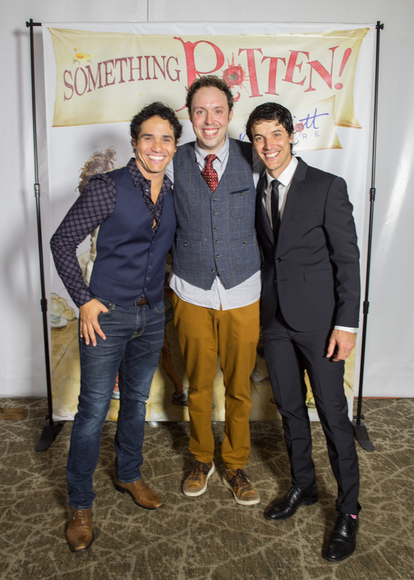 Photo Flash: Inside Opening Night of SOMETHING ROTTEN! at the Marriott Theatre Image