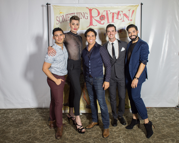 Photo Flash: Inside Opening Night of SOMETHING ROTTEN! at the Marriott Theatre Image