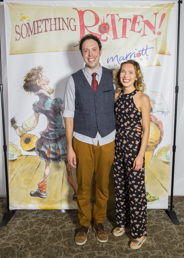 Photo Flash: Inside Opening Night of SOMETHING ROTTEN! at the Marriott Theatre Image