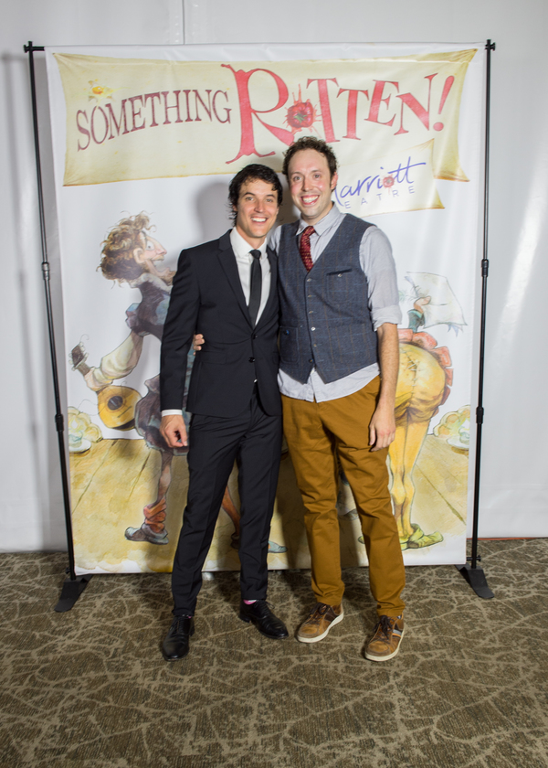 Photo Flash: Inside Opening Night of SOMETHING ROTTEN! at the Marriott Theatre Image