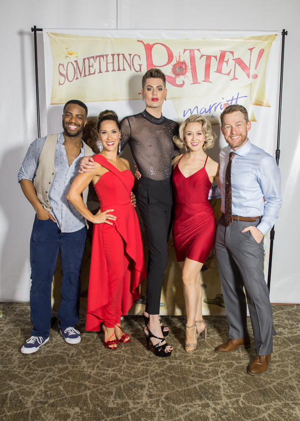 Photo Flash: Inside Opening Night of SOMETHING ROTTEN! at the Marriott Theatre 