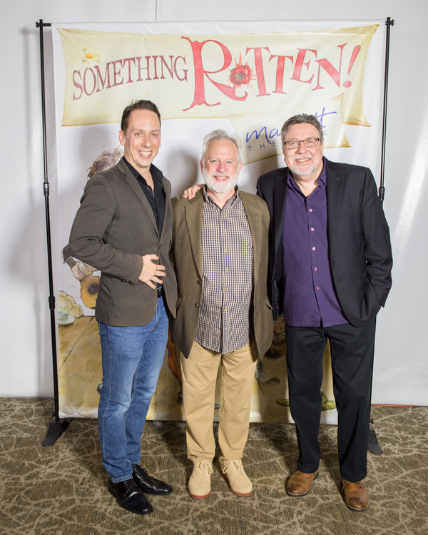 Photo Flash: Inside Opening Night of SOMETHING ROTTEN! at the Marriott Theatre Image