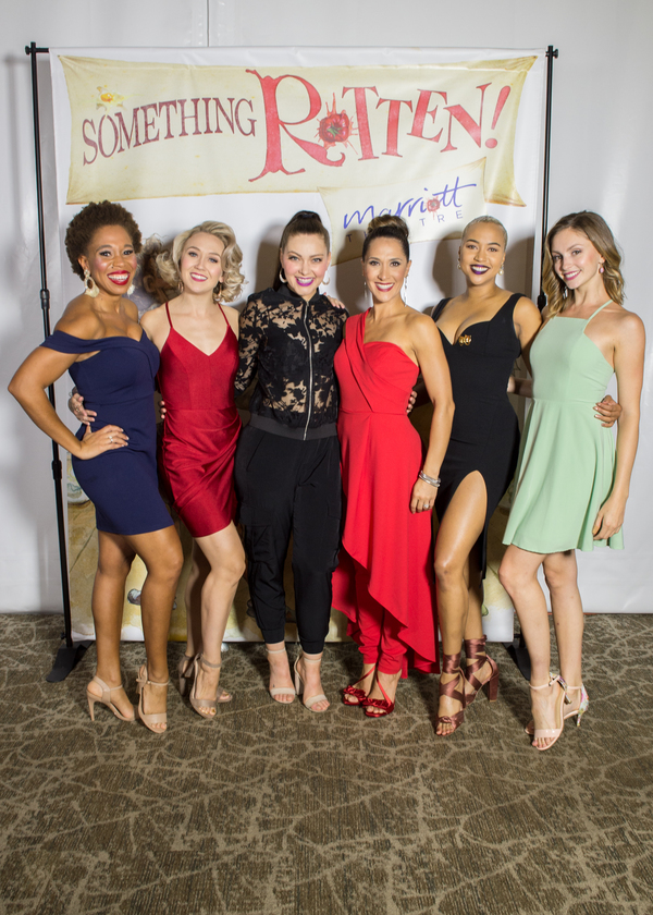 Photo Flash: Inside Opening Night of SOMETHING ROTTEN! at the Marriott Theatre Image