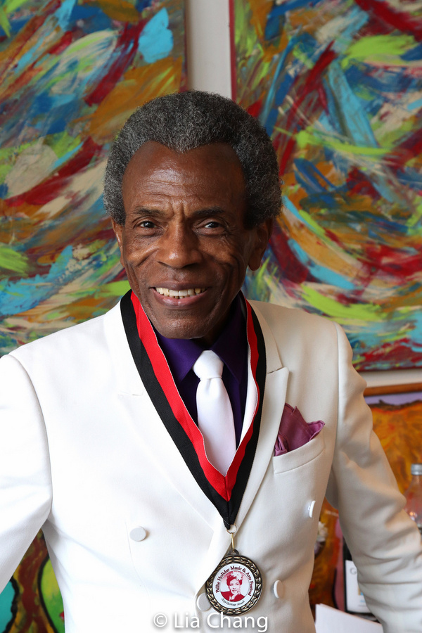 Andre De Shields received the Billie Holiday Music and Arts Festival 2019 Heritage Aw Photo