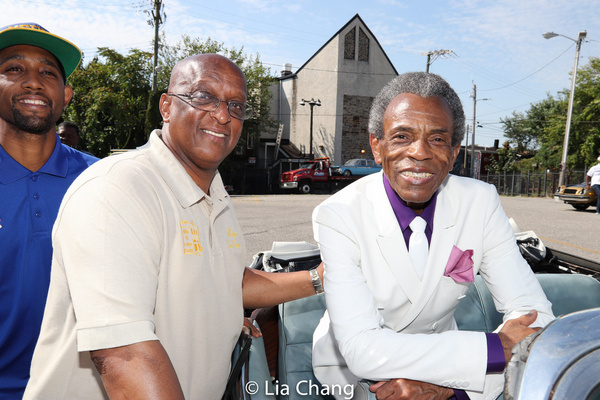 Baltimore Mayor Jack Young and Andre De Shields Photo