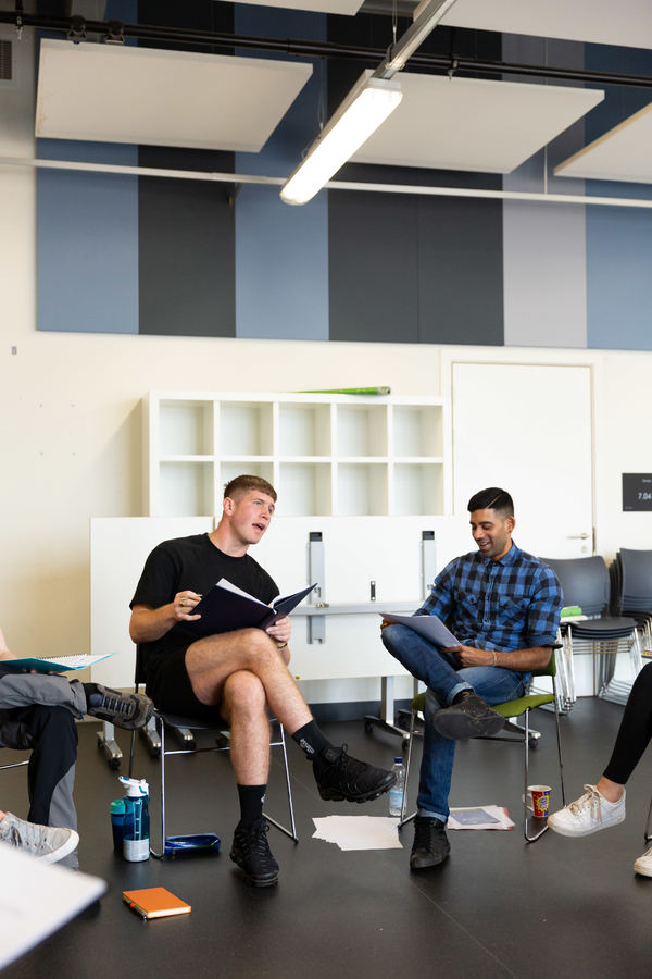Photo Flash: Inside Rehearsal For UNDER THREE MOONS at The Lowry, Salford Image