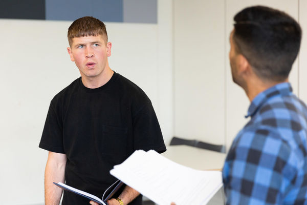 Photo Flash: Inside Rehearsal For UNDER THREE MOONS at The Lowry, Salford 